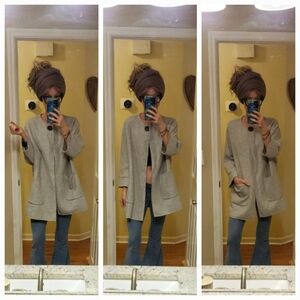 Zara Oversized Wool Blend Coat